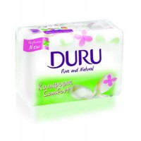ДУРУ туалетное мыло Purе&Natural 4*85 гр Лаванда